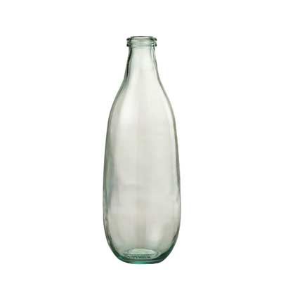 Flaschen Vase transparent
